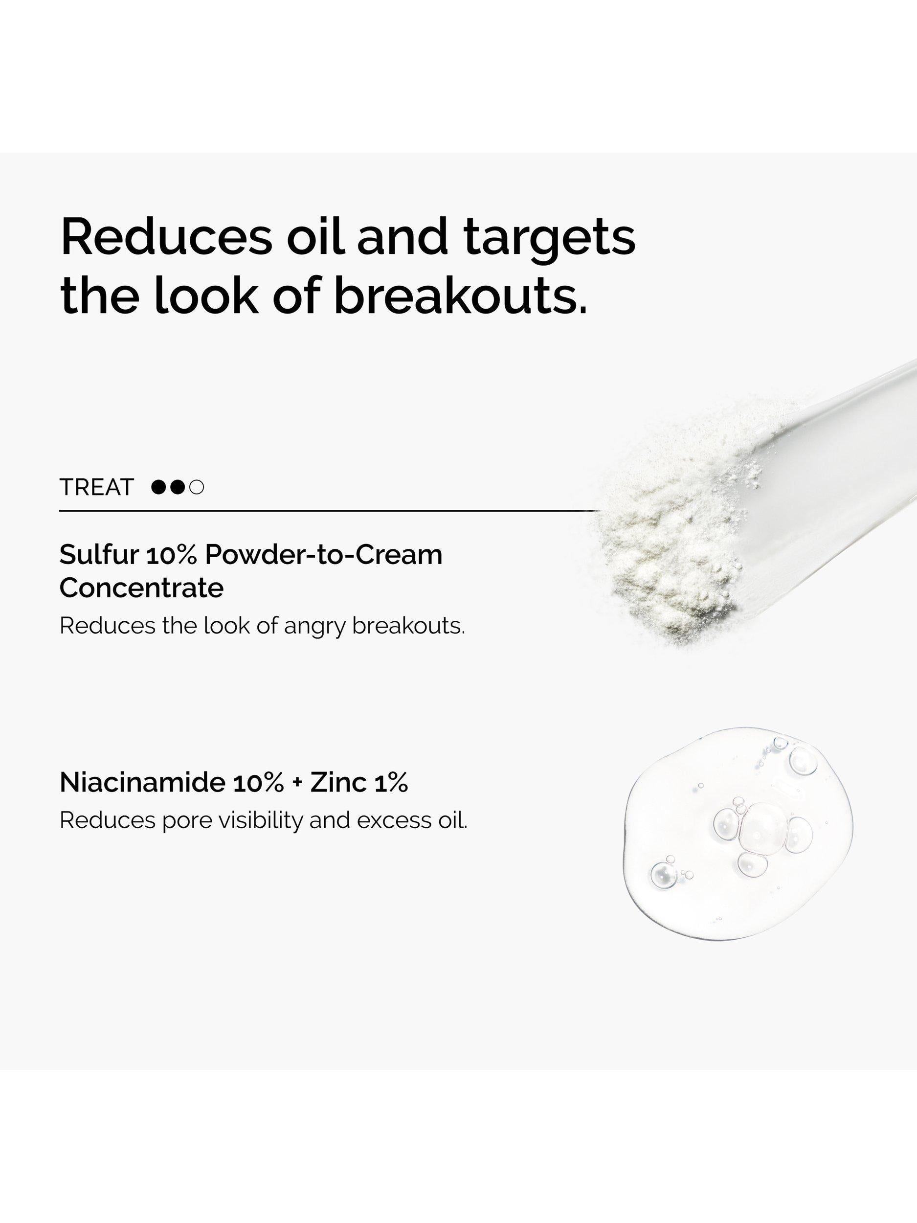 The Ordinary Target & Treat skincare gift set with Niacinamide and Sulfur (British brand)