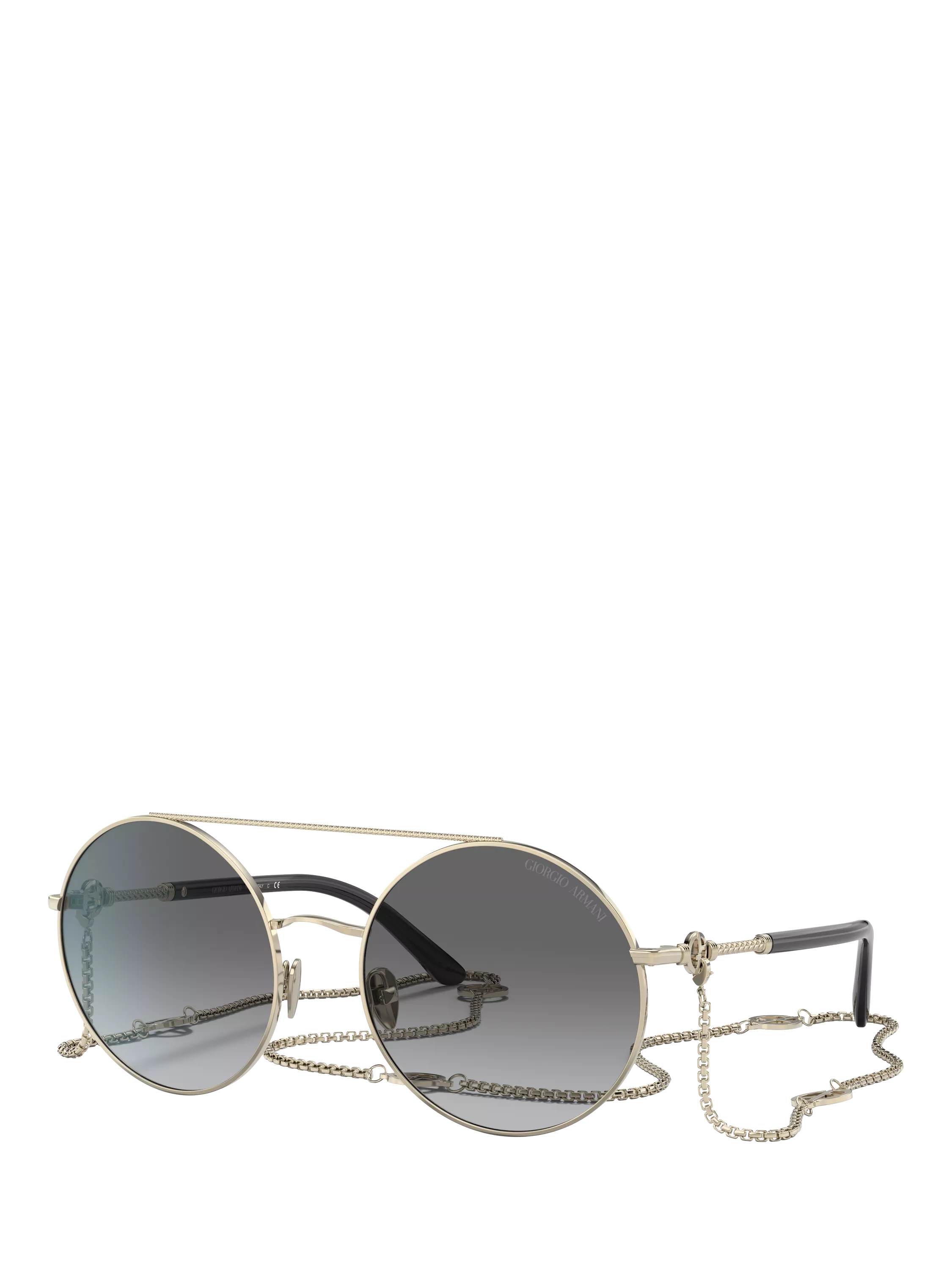 Giorgio Armani round sunglasses gradient lenses (British brand)