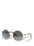 Giorgio Armani round sunglasses gradient lenses (British brand)