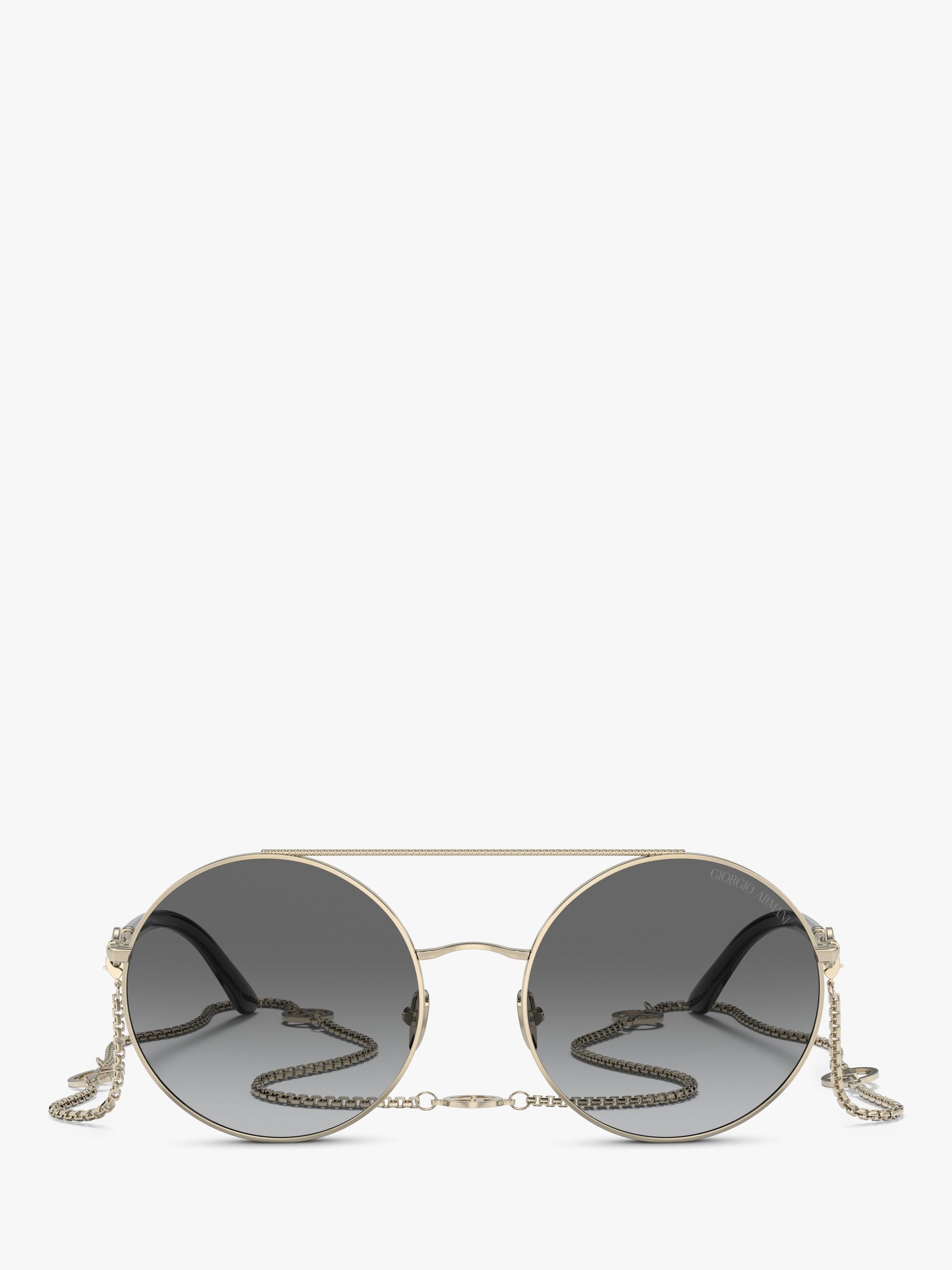 Giorgio Armani round sunglasses gradient lenses (British brand)