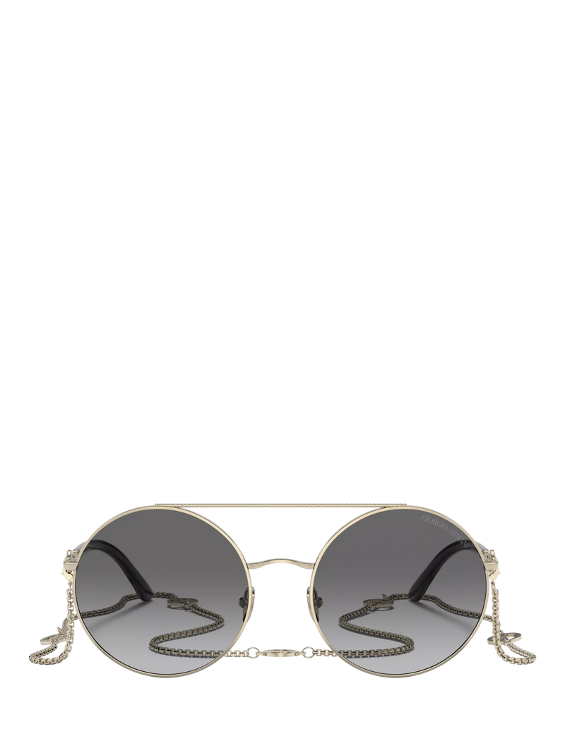 Giorgio Armani round sunglasses gradient lenses (British brand)