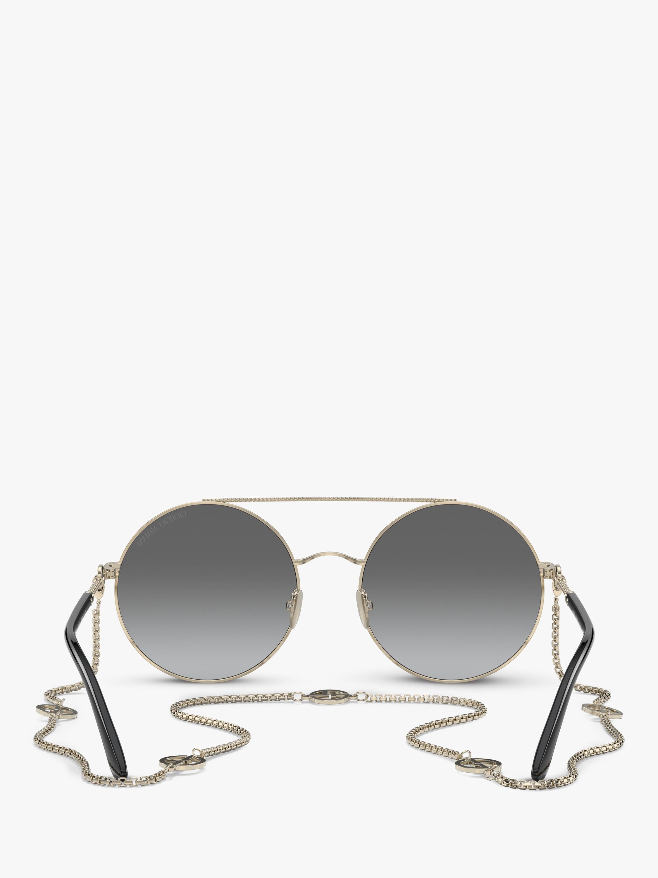 Giorgio Armani round sunglasses gradient lenses (British brand)