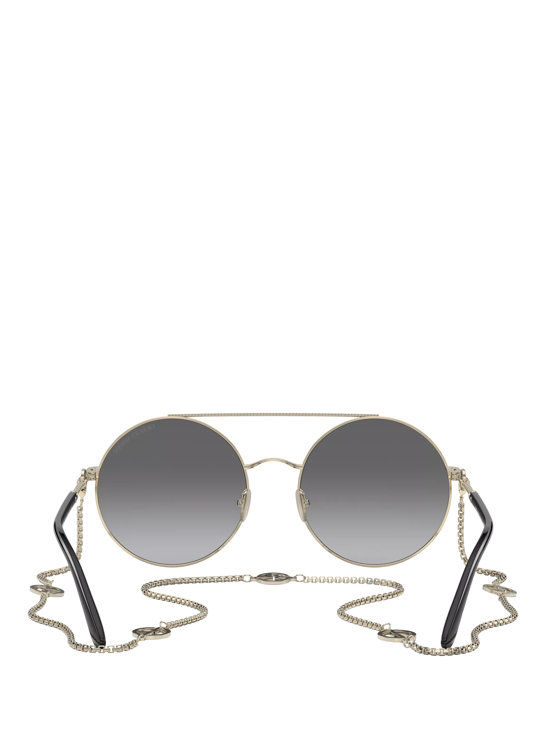 Giorgio Armani round sunglasses gradient lenses (British brand)