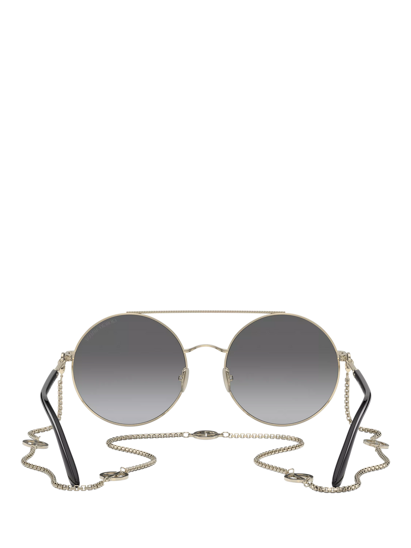 Giorgio Armani round sunglasses gradient lenses (British brand)