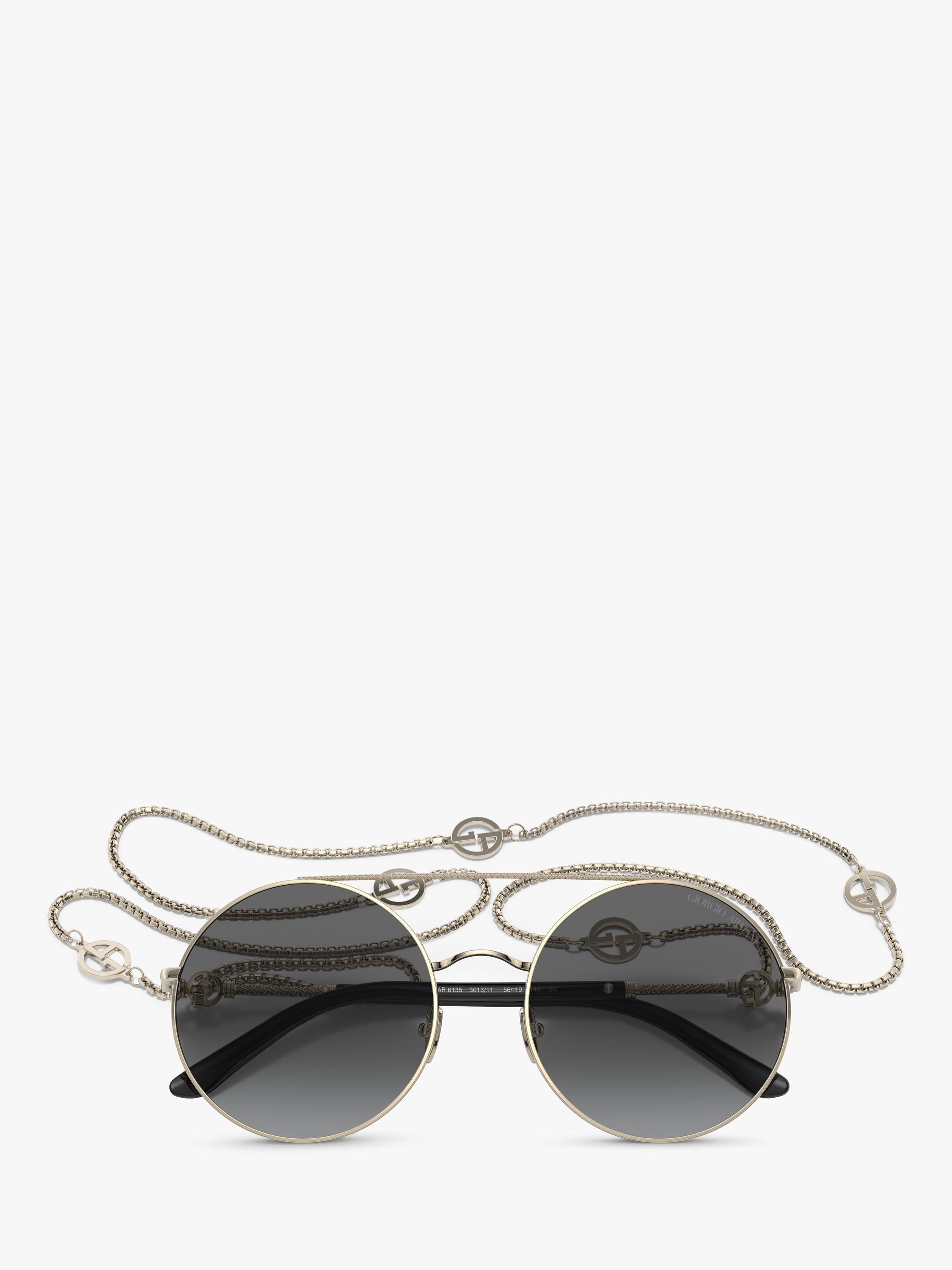 Giorgio Armani round sunglasses gradient lenses (British brand)