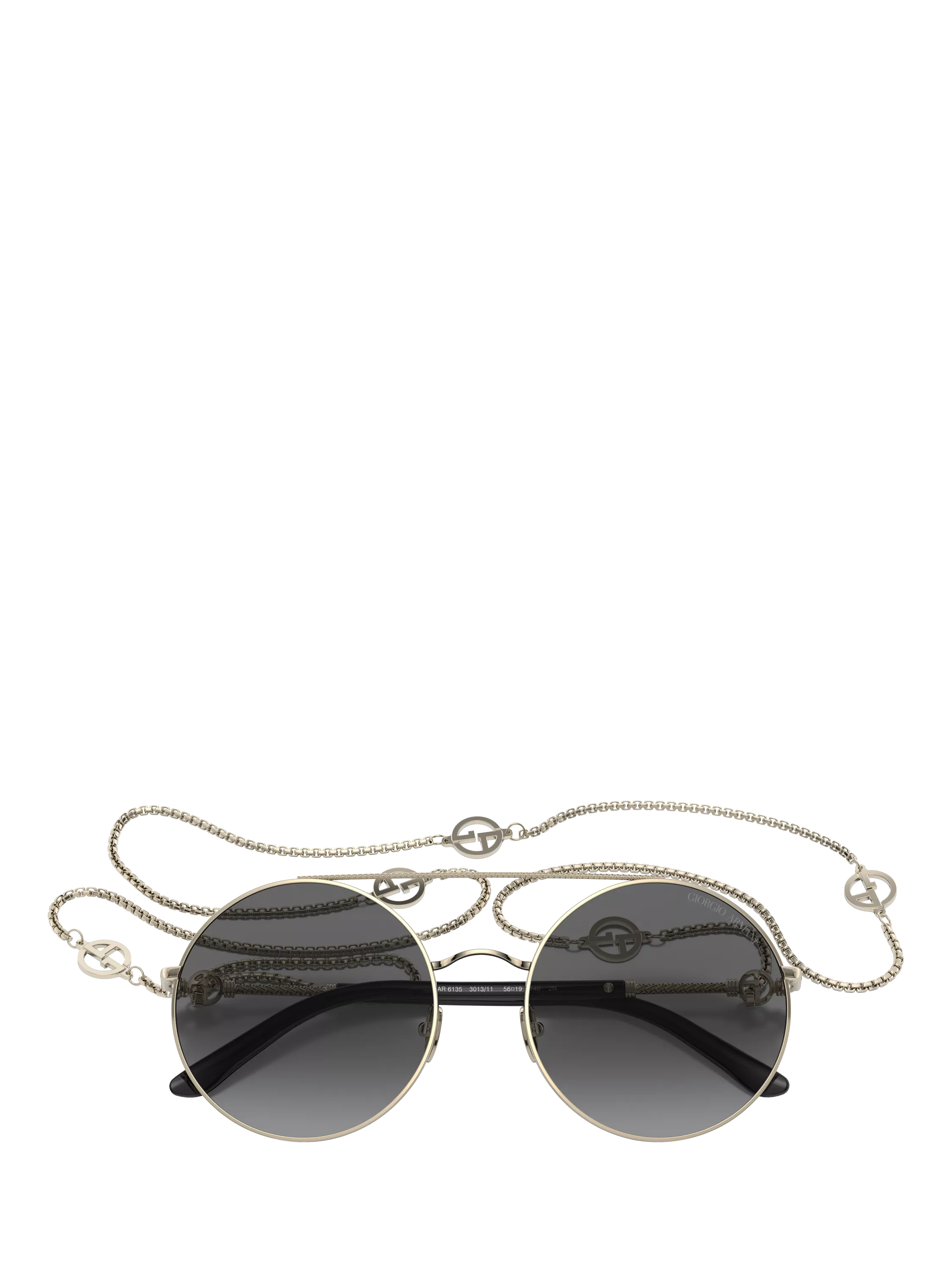 Giorgio Armani round sunglasses gradient lenses (British brand)