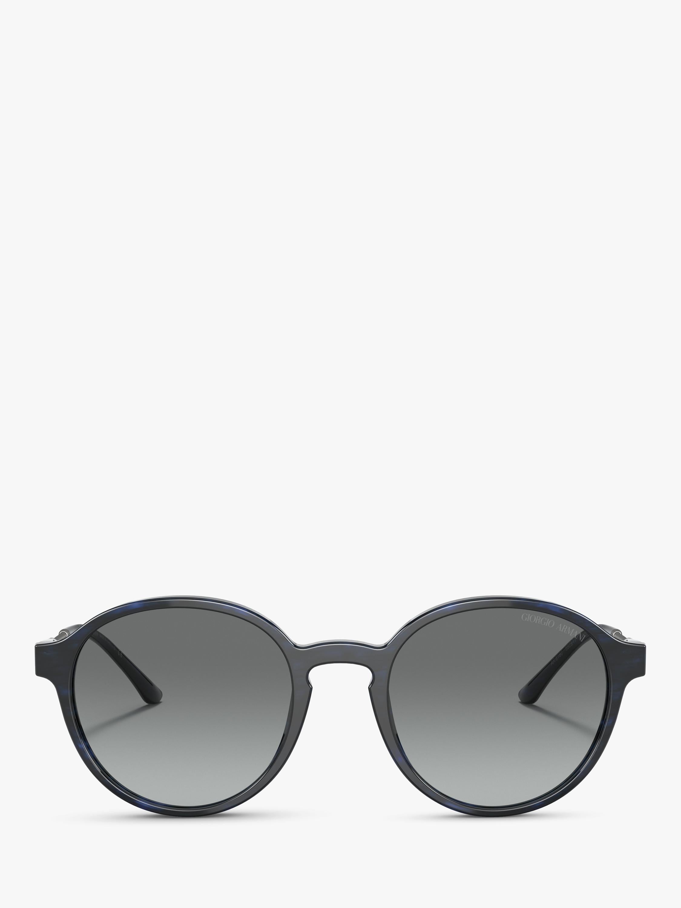 Giorgio Armani oval blue gradient sunglasses - British product