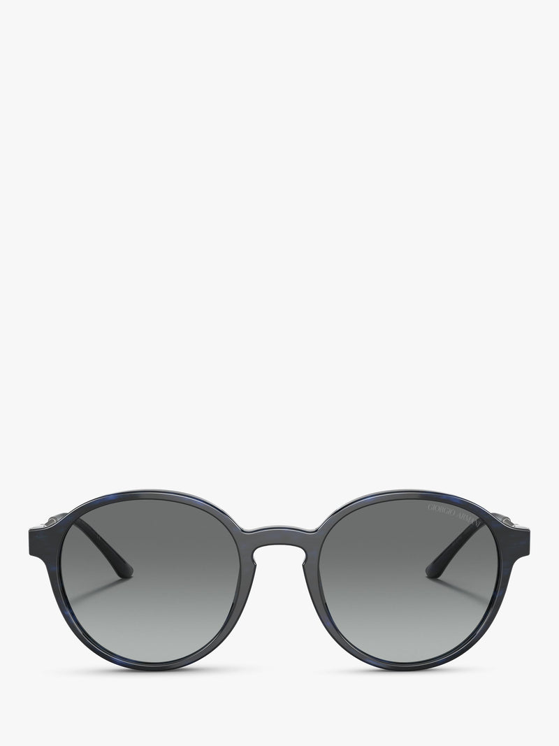 Giorgio Armani oval blue gradient sunglasses - British product