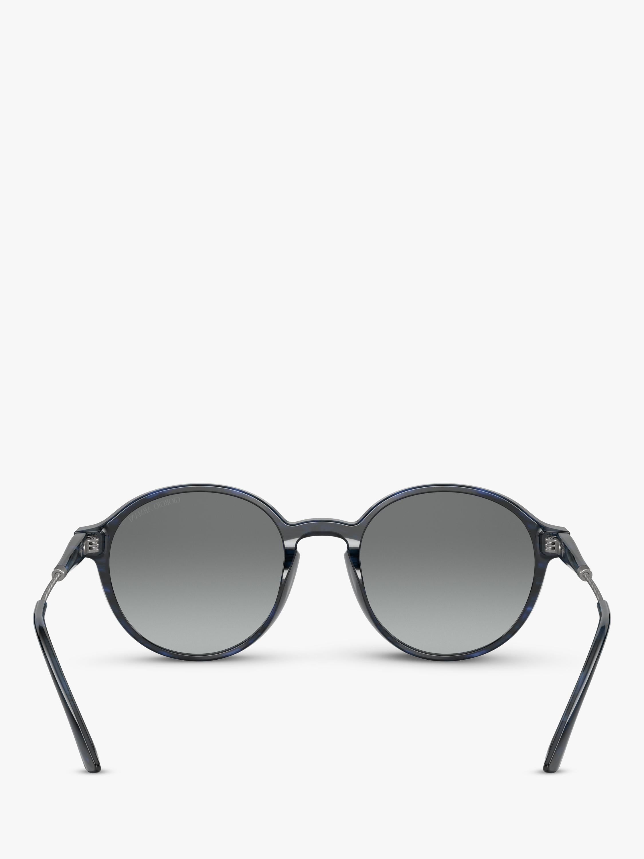 Giorgio Armani oval blue gradient sunglasses - British product