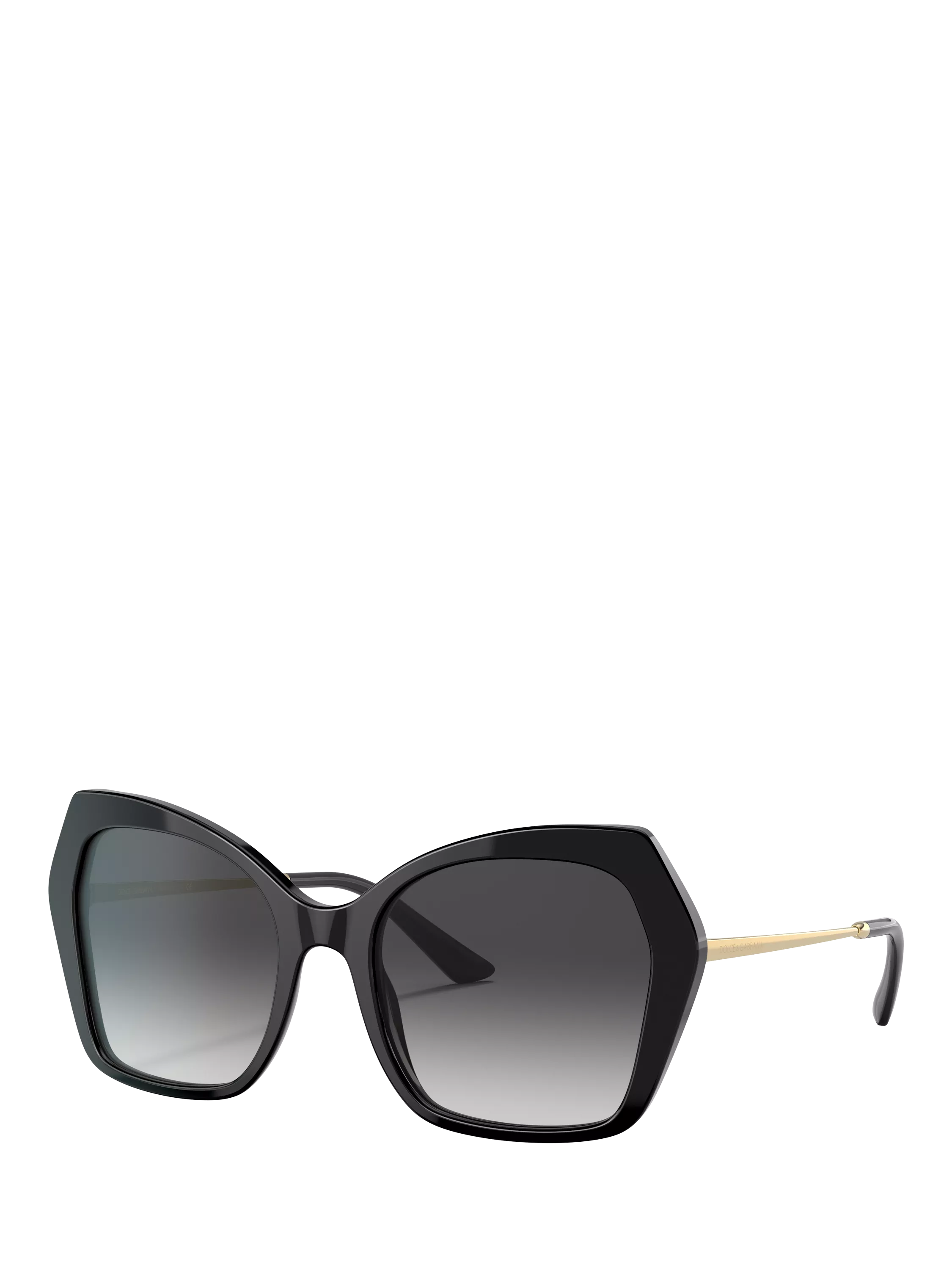 Dolce & Gabbana butterfly sunglasses black grey gradient - British product