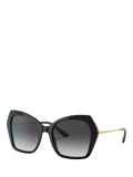 Dolce & Gabbana butterfly sunglasses black grey gradient - British product