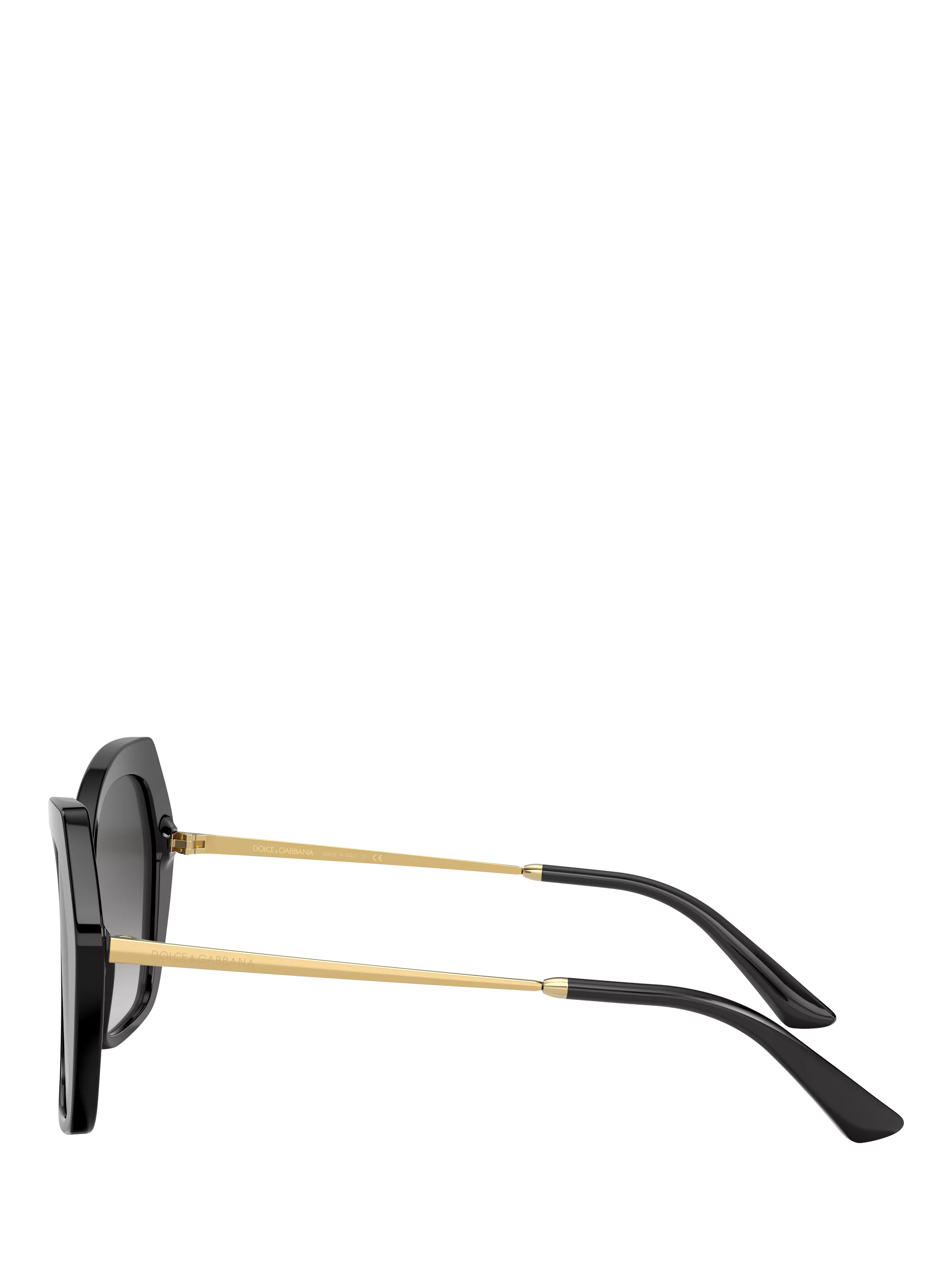 Dolce & Gabbana butterfly sunglasses black grey gradient - British product