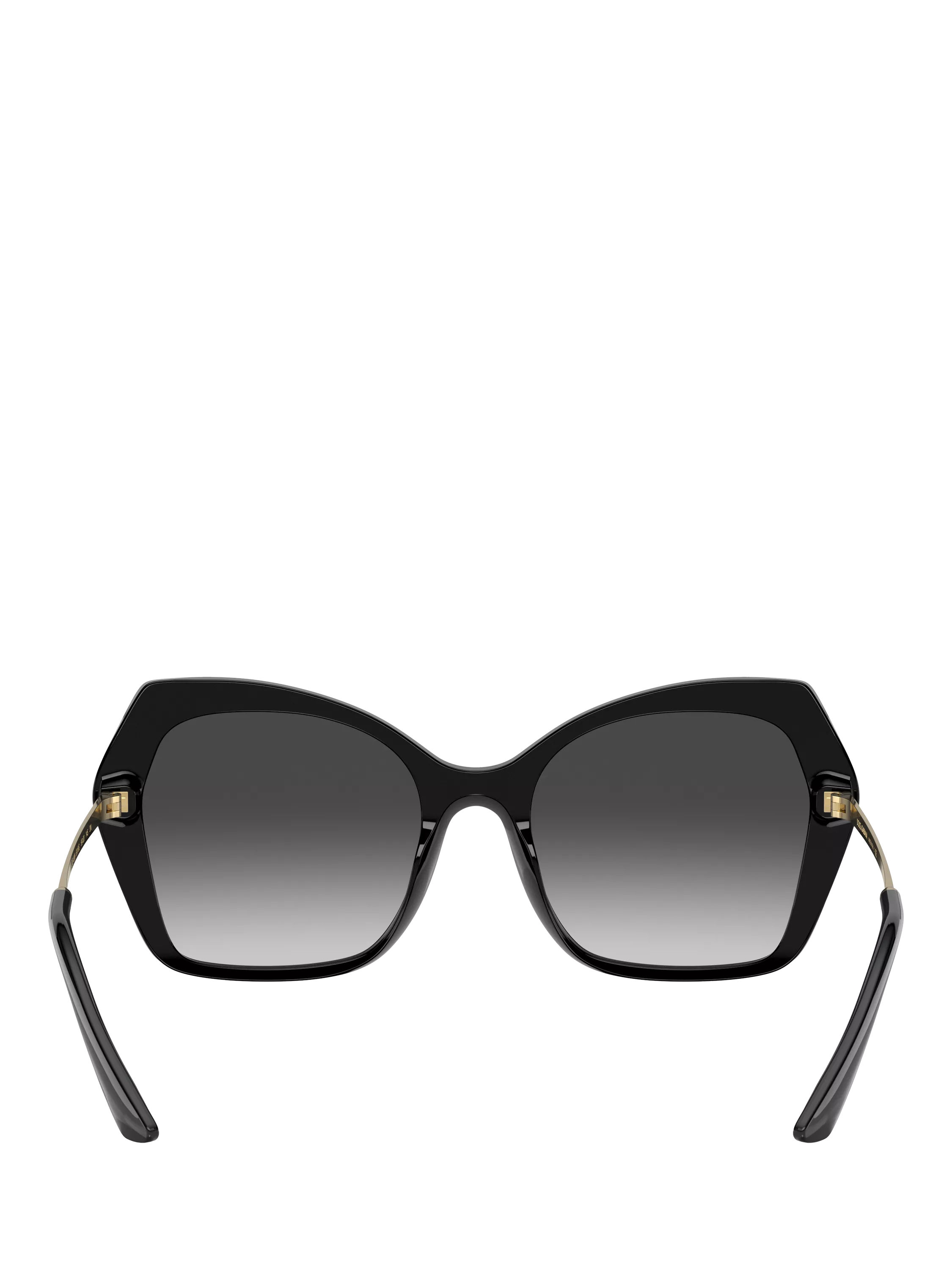 Dolce & Gabbana butterfly sunglasses black grey gradient - British product