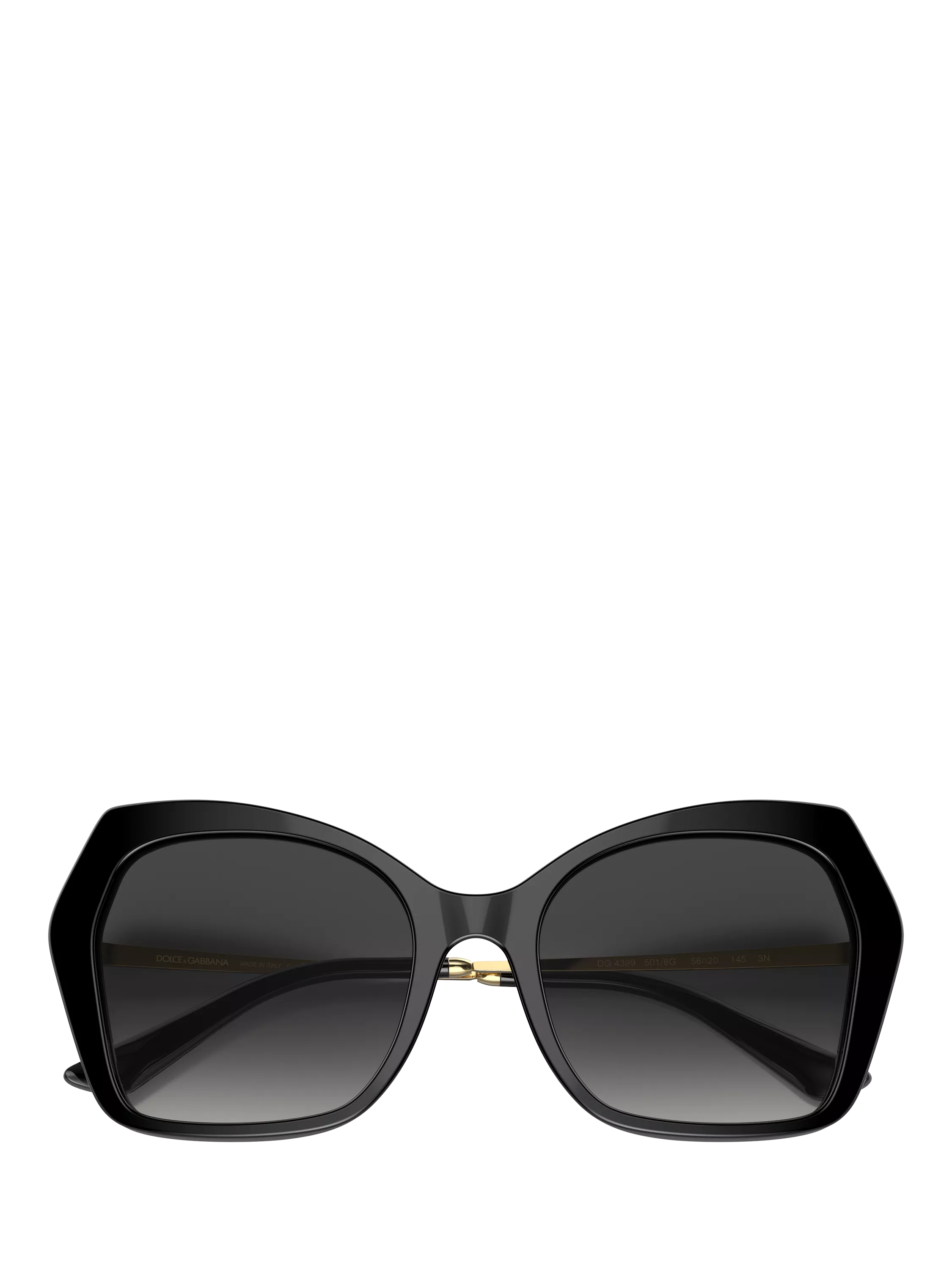 Dolce & Gabbana butterfly sunglasses black grey gradient - British product