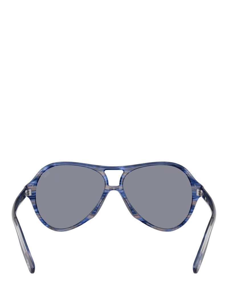 Diesel aviator sunglasses striated blue grey, UK version