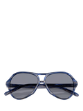 Diesel aviator sunglasses striated blue grey, UK version