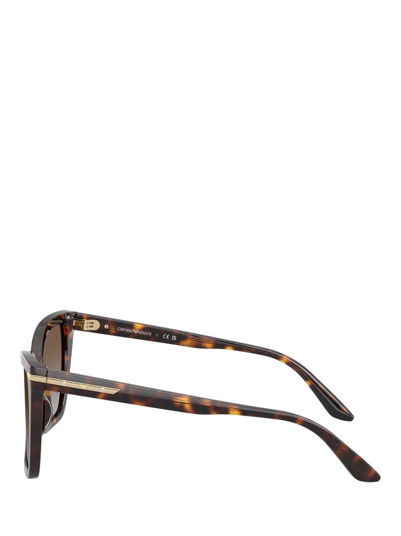 Emporio Armani Cat's Eye sunglasses Havana Brown (British brand)