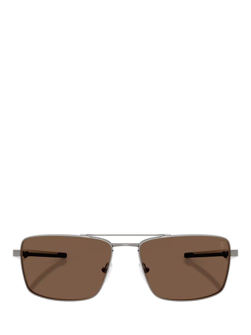 Scuderia Ferrari rectangular men's sunglasses (British brand)