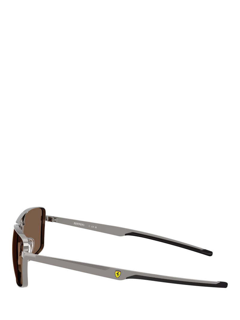 Scuderia Ferrari rectangular men's sunglasses (British brand)