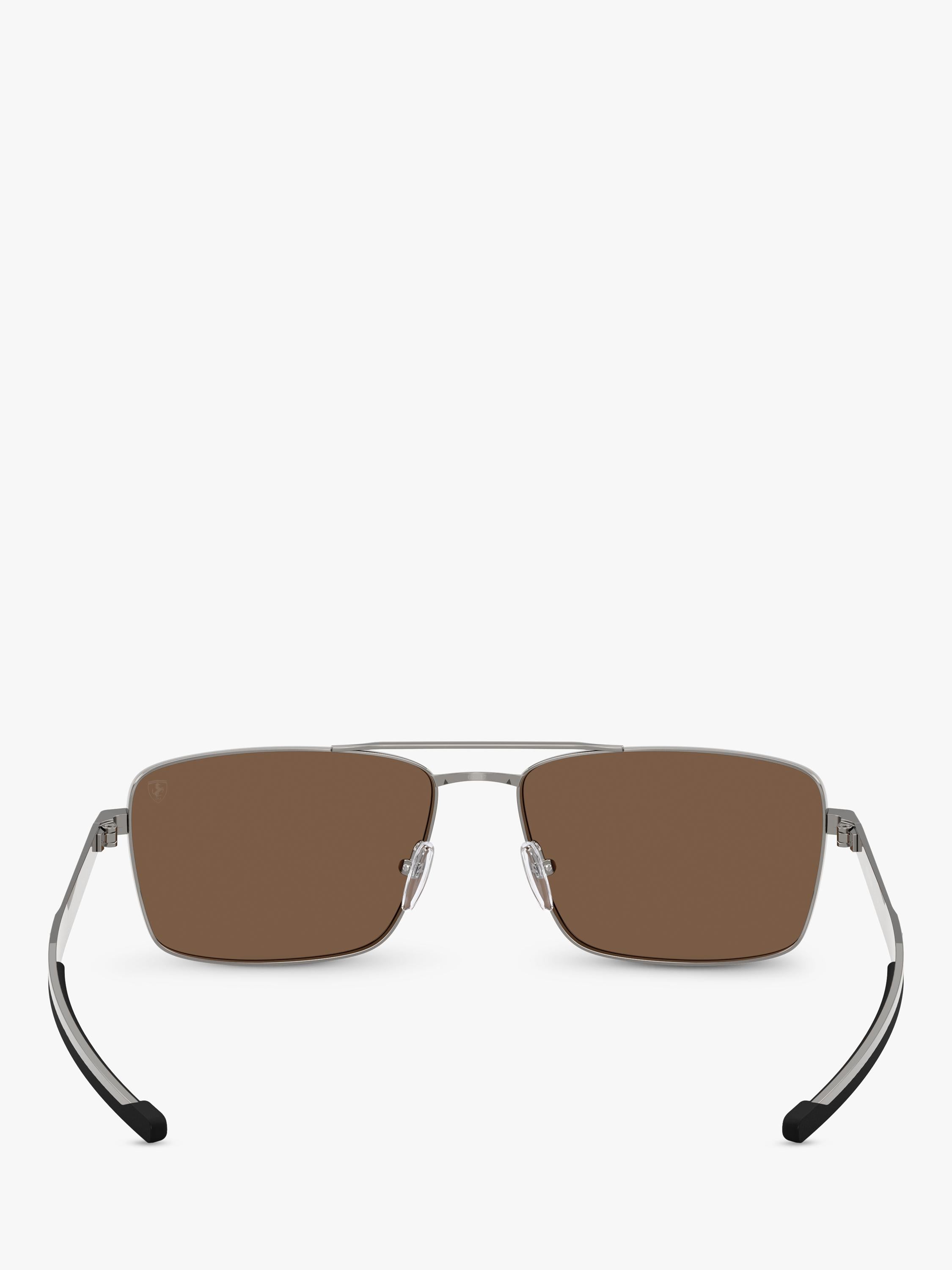 Scuderia Ferrari rectangular men's sunglasses (British brand)