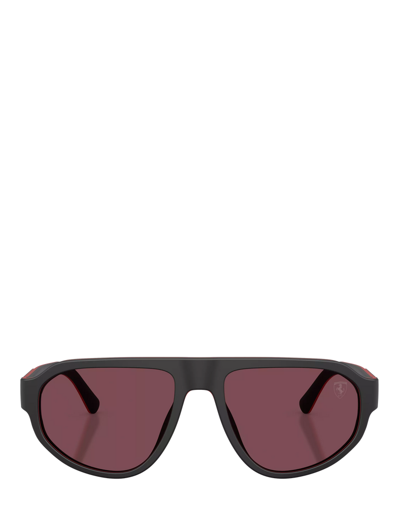 Scuderia Ferrari FZ6027U men's sunglasses black/red, imported from the UK