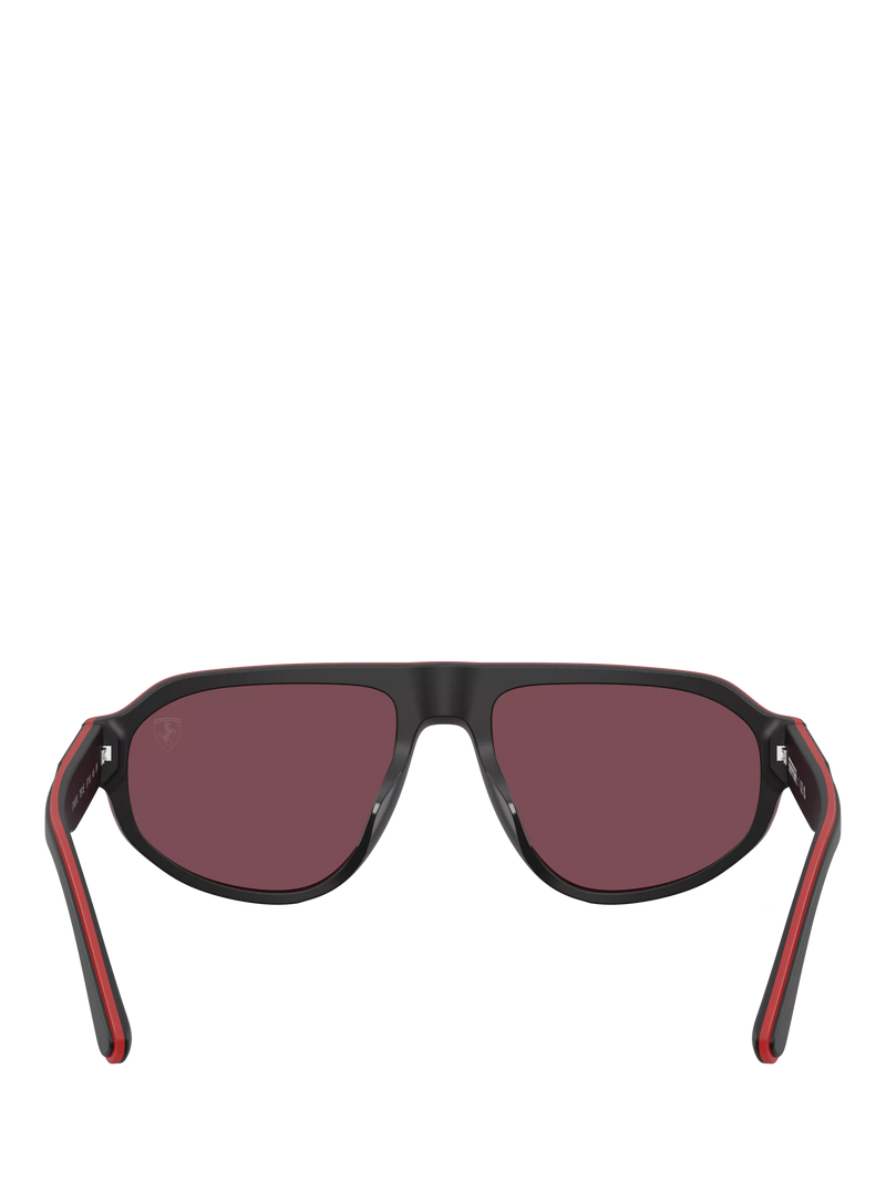 Scuderia Ferrari FZ6027U men's sunglasses black/red, imported from the UK