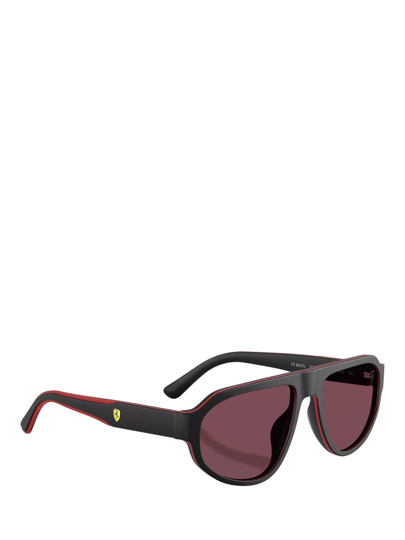 Scuderia Ferrari FZ6027U men's sunglasses black/red, imported from the UK