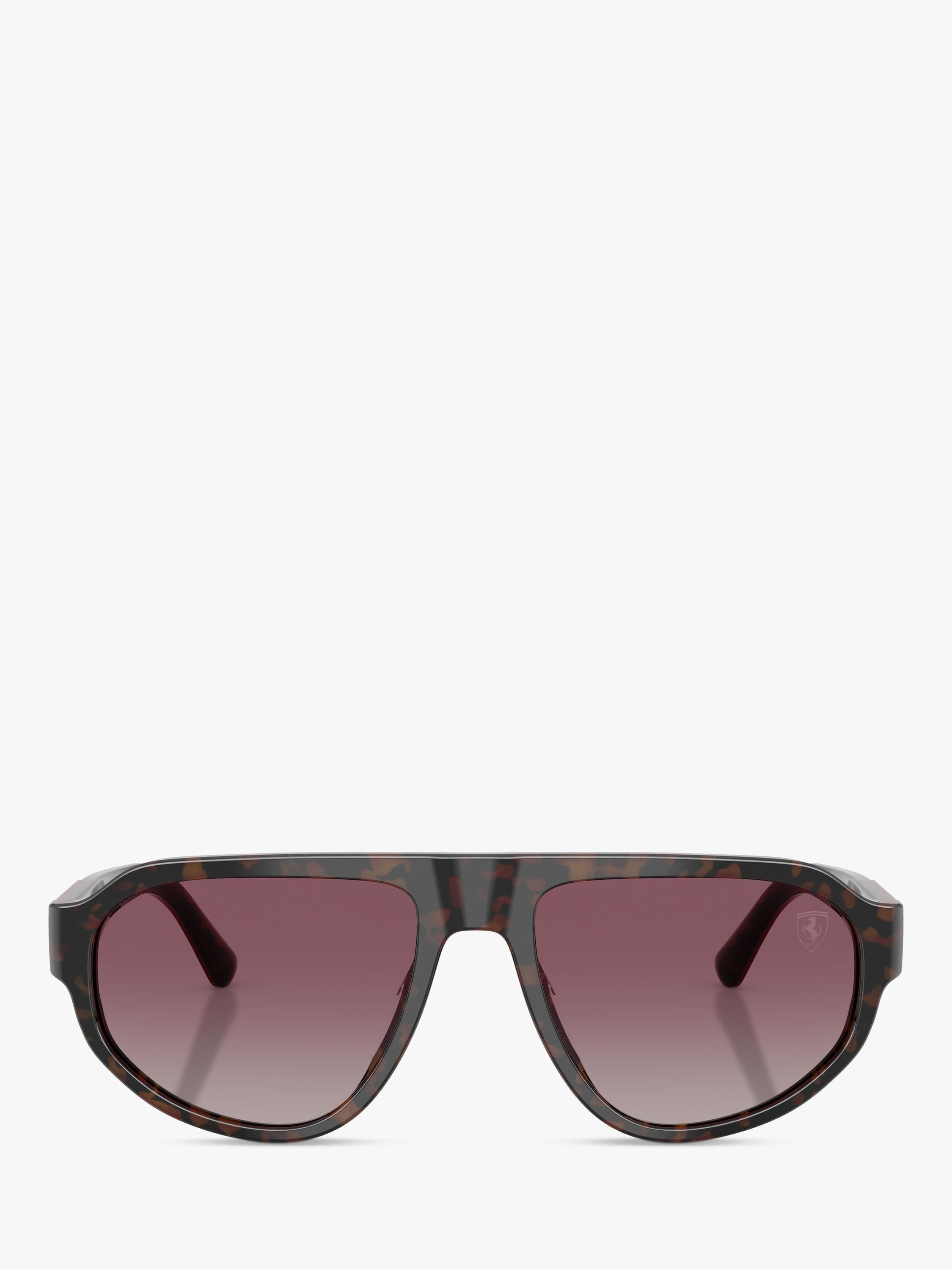 Scuderia Ferrari polarised sunglasses, Havana Red (British brand)
