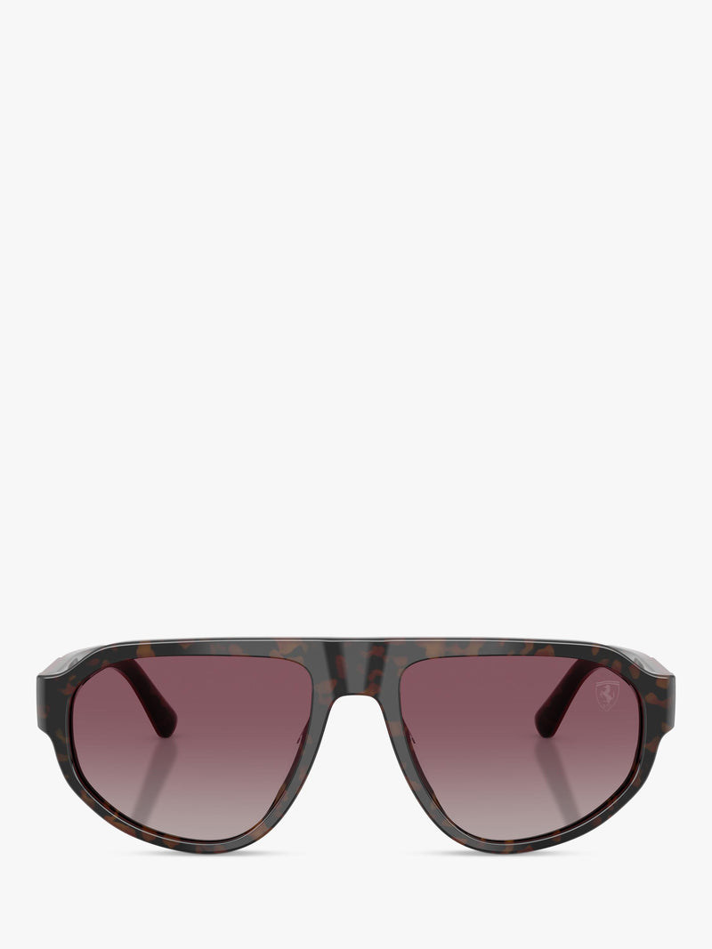 Scuderia Ferrari polarised sunglasses, Havana Red (British brand)