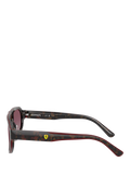 Scuderia Ferrari polarised sunglasses, Havana Red (British brand)