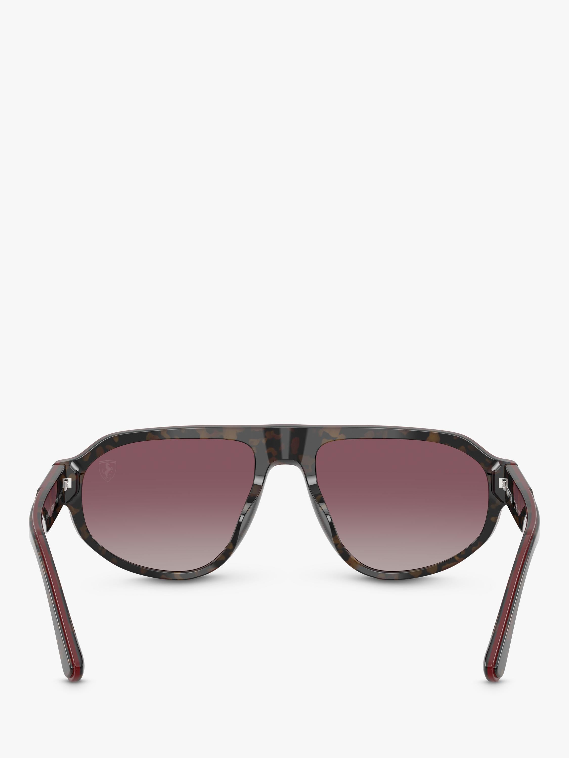 Scuderia Ferrari polarised sunglasses, Havana Red (British brand)