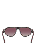 Scuderia Ferrari polarised sunglasses, Havana Red (British brand)