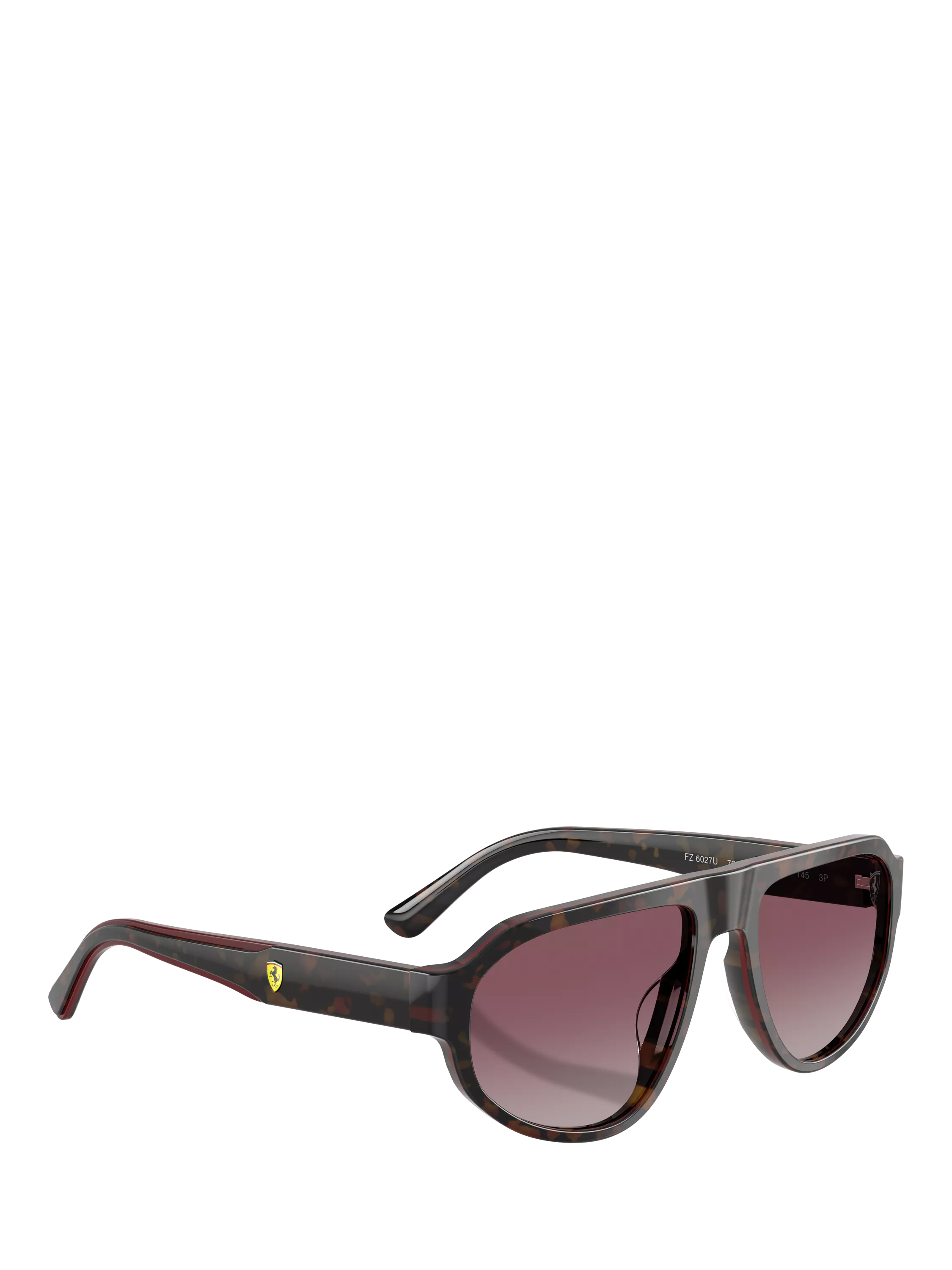 Scuderia Ferrari polarised sunglasses, Havana Red (British brand)