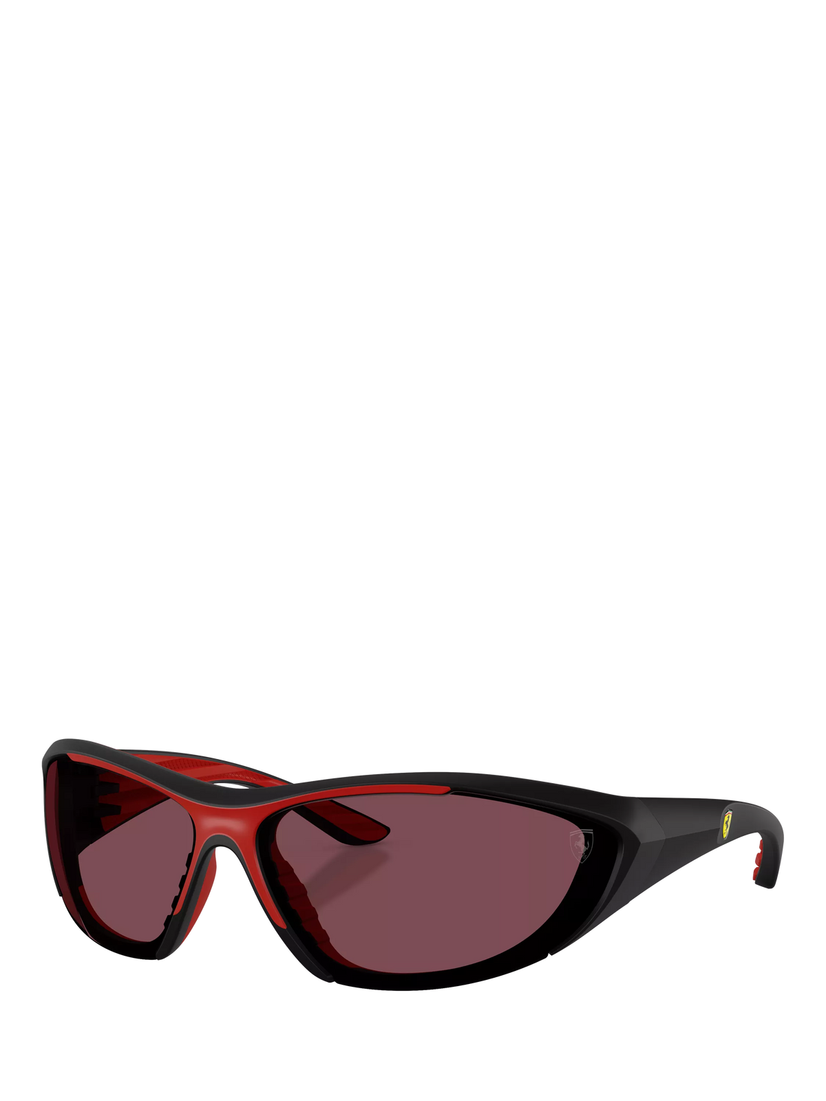 Scuderia Ferrari women's cat's eye sunglasses black red, UK version