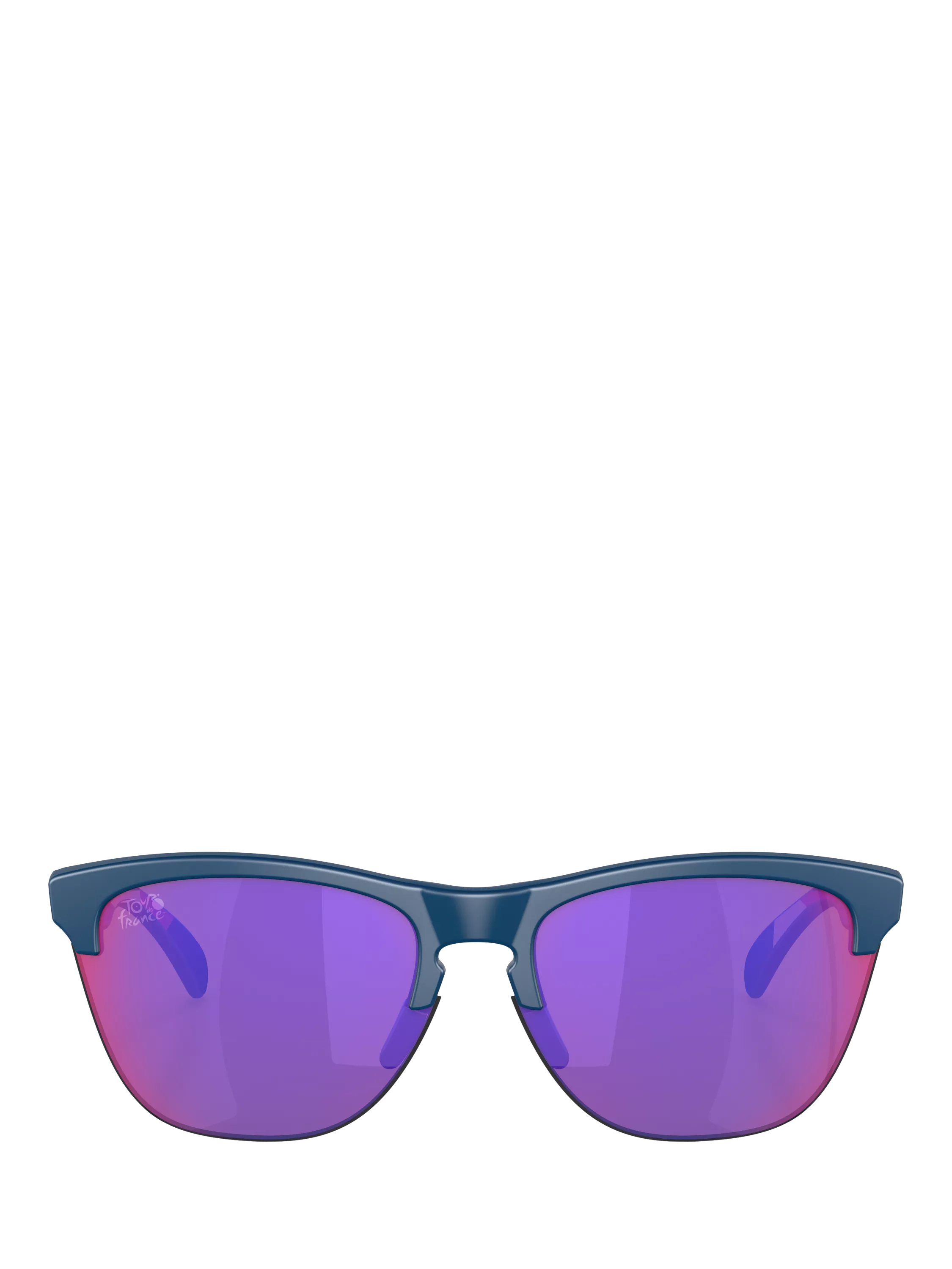 Oakley OO9374 square sunglasses with mirrored pink lenses, imported from the UK