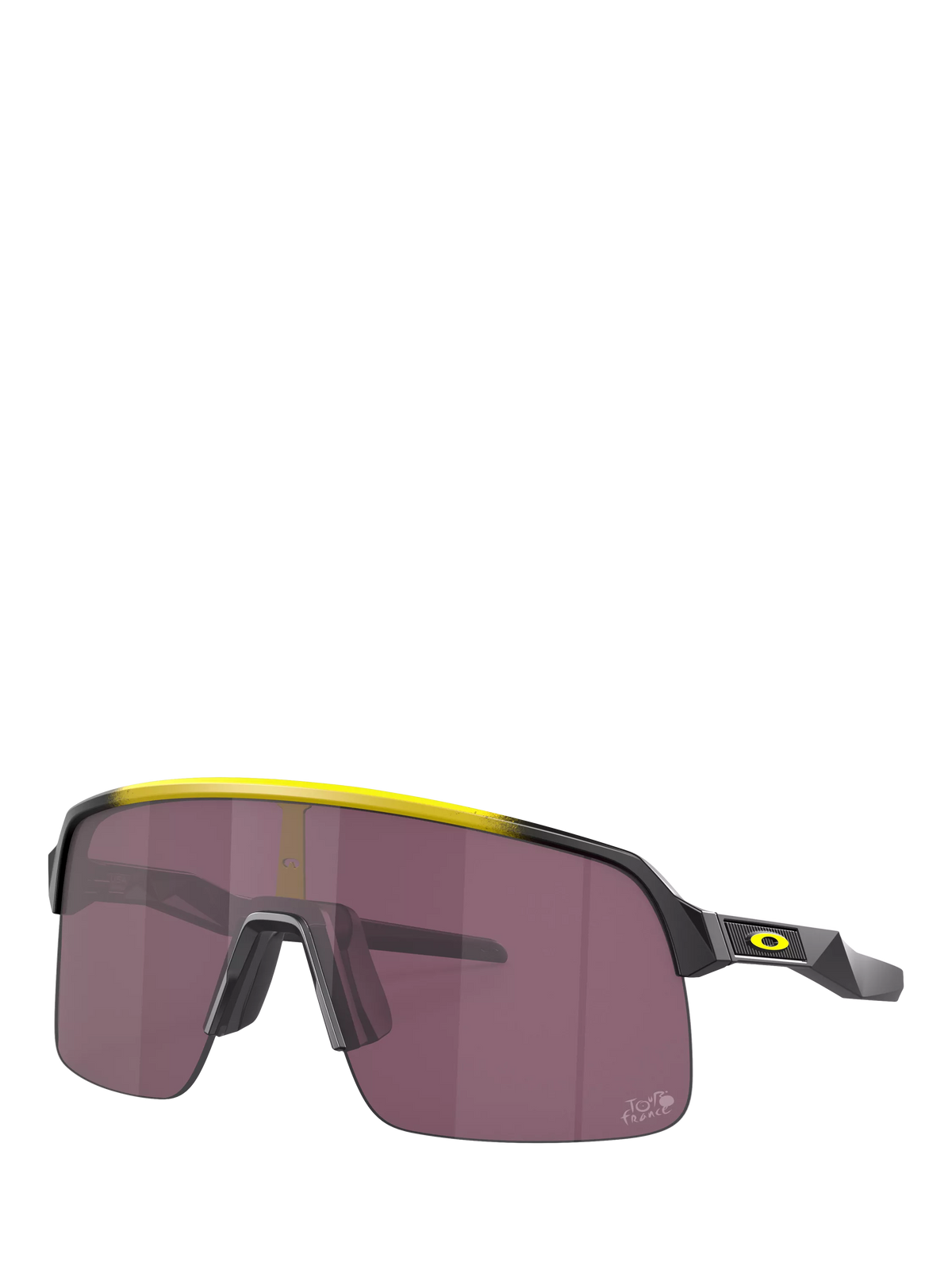 Oakley men's wrap sunglasses yellow grey fade polycarbonate, UK version