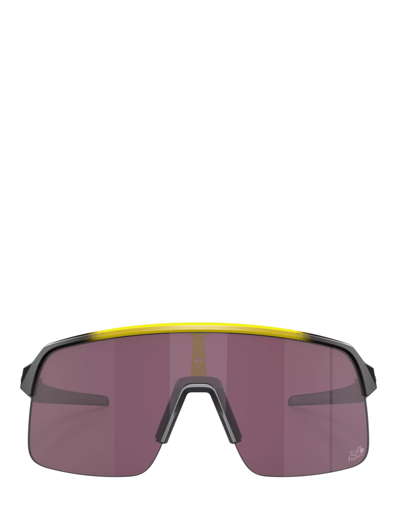 Oakley men's wrap sunglasses yellow grey fade polycarbonate, UK version
