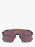 Oakley men's wrap sunglasses yellow grey fade polycarbonate, UK version