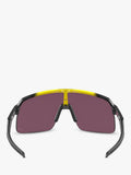 Oakley men's wrap sunglasses yellow grey fade polycarbonate, UK version