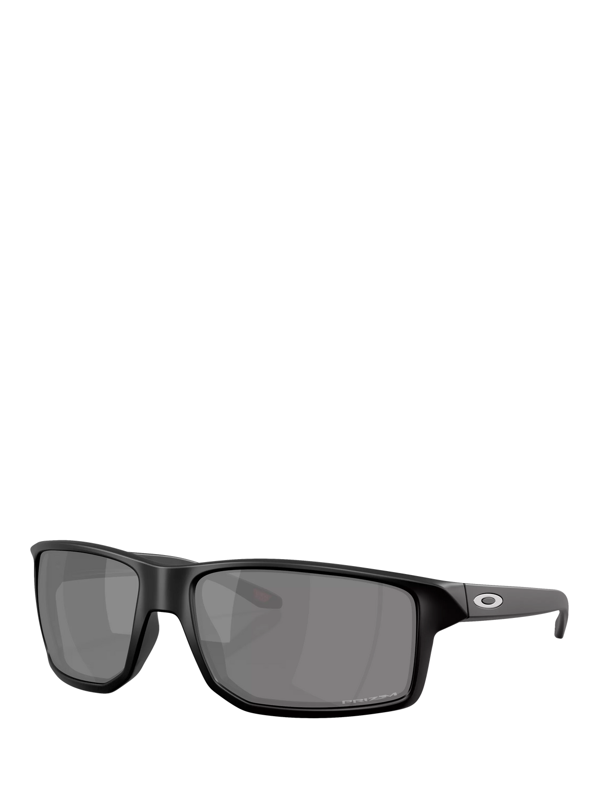 Oakley rectangular sunglasses matte black frame grey lenses UK version