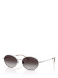 Ralph Lauren oval sunglasses silver grey 53mm, UK version