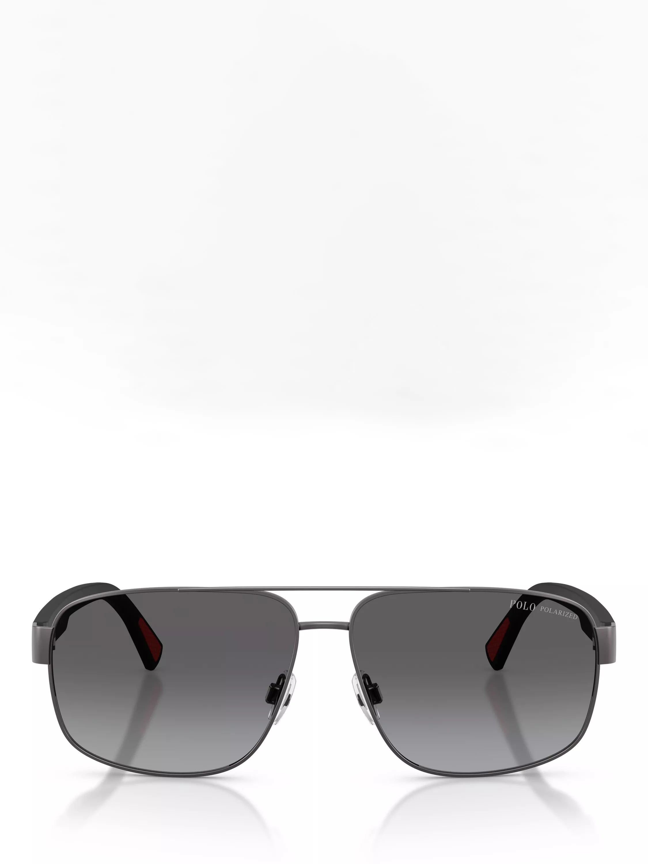 Ralph Lauren aviator sunglasses dark gunmetal 61mm, imported from the UK
