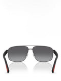 Ralph Lauren aviator sunglasses dark gunmetal 61mm, imported from the UK