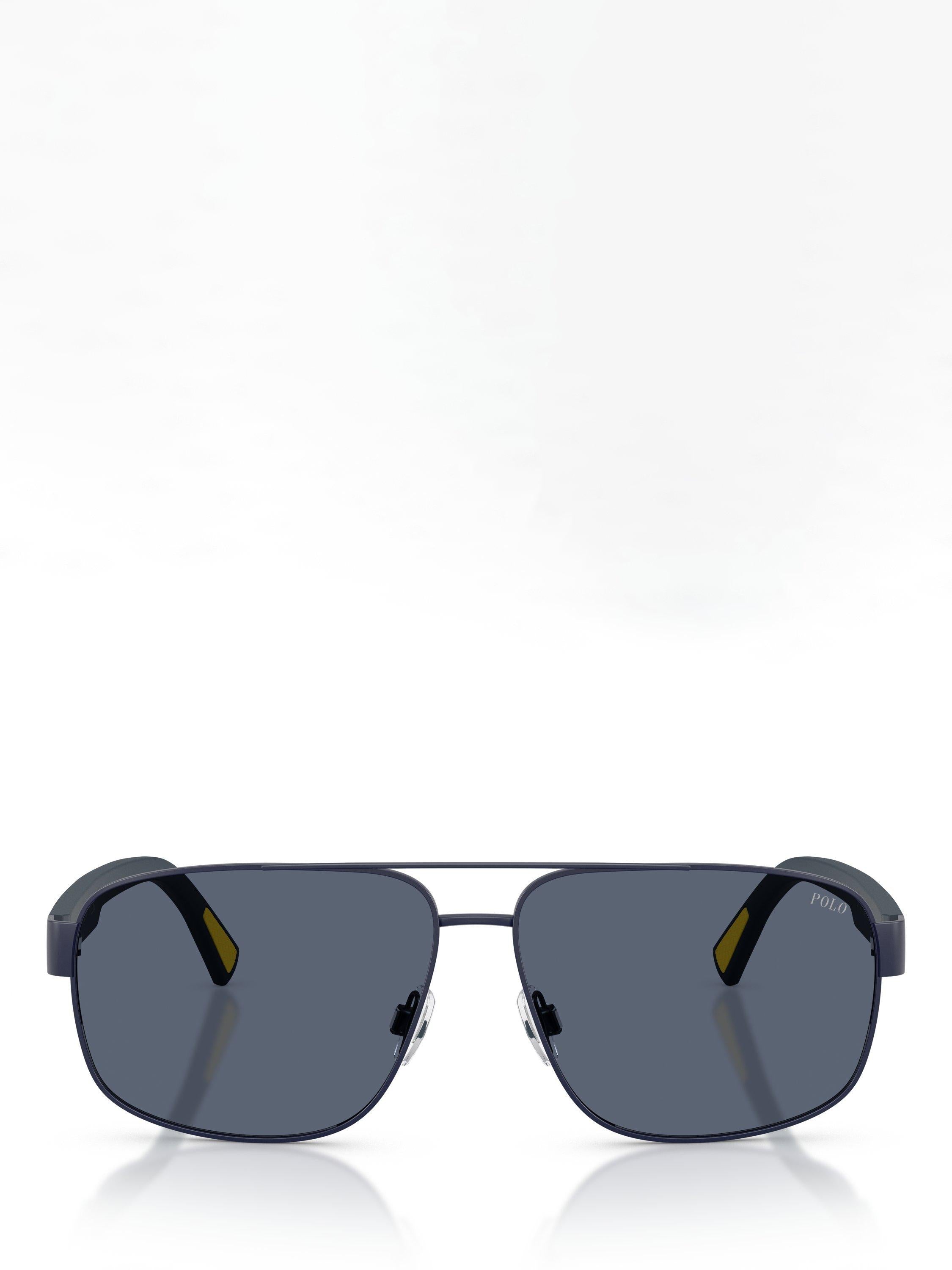 Ralph Lauren aviator sunglasses in navy blue - British product
