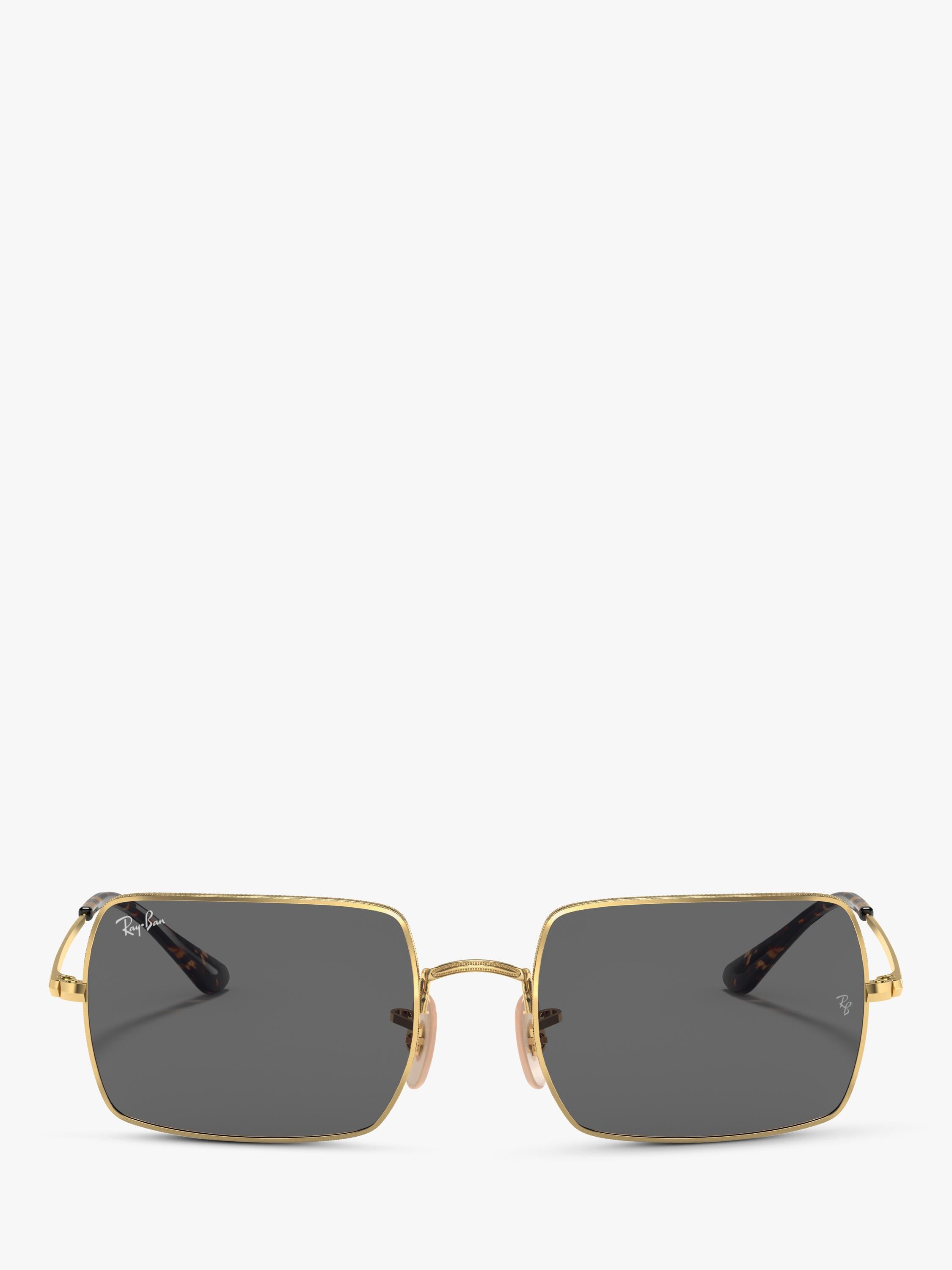 Ray-Ban rectangular sunglasses RB1969 Arista Gold, UK version