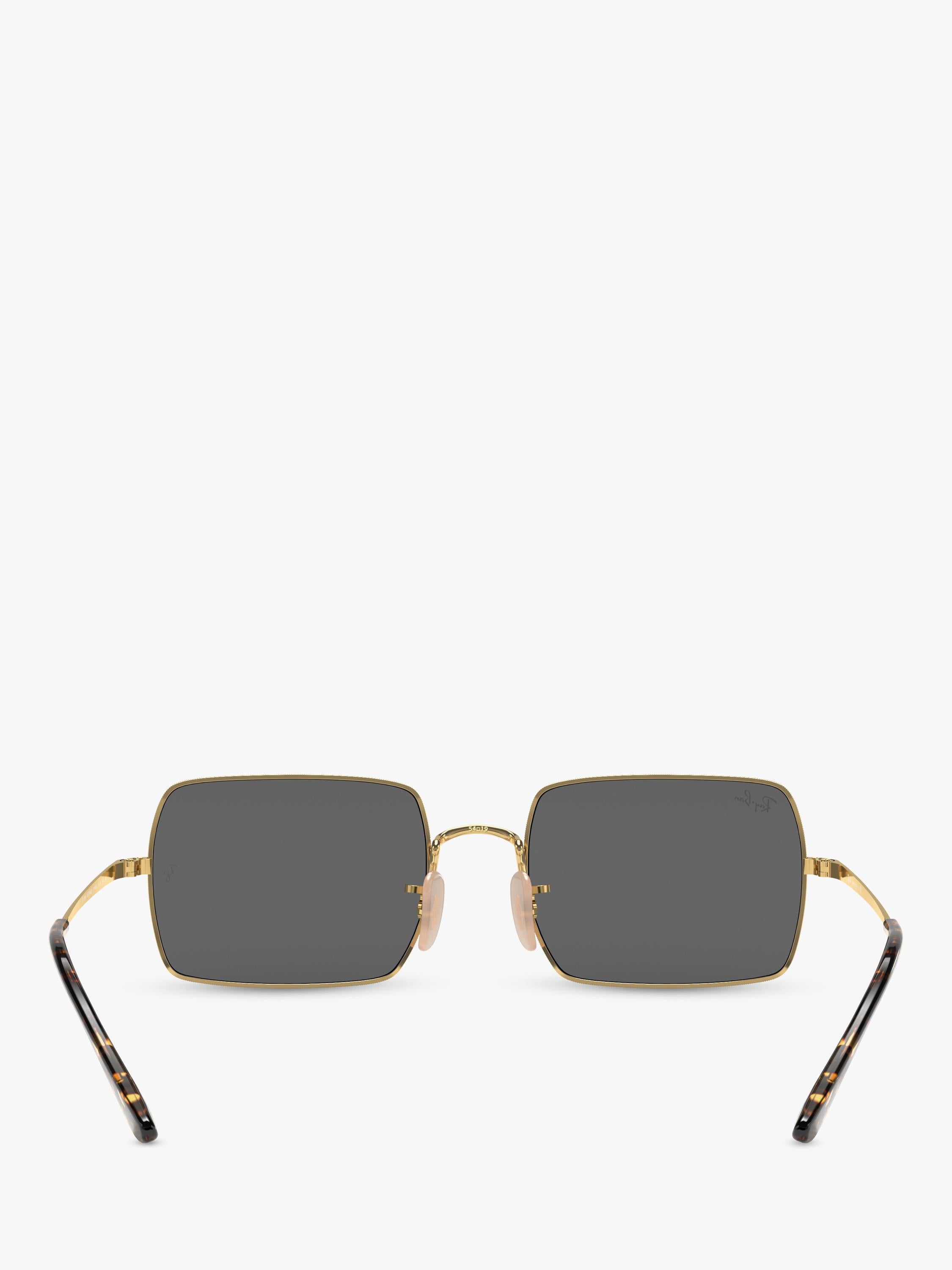 Ray-Ban rectangular sunglasses RB1969 Arista Gold, UK version