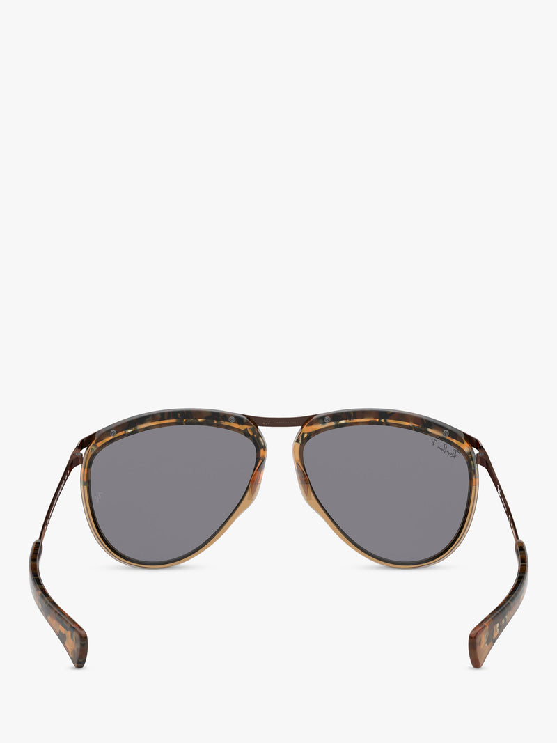 Ray-Ban RB2219 polarised aviator sunglasses 59mm - British product