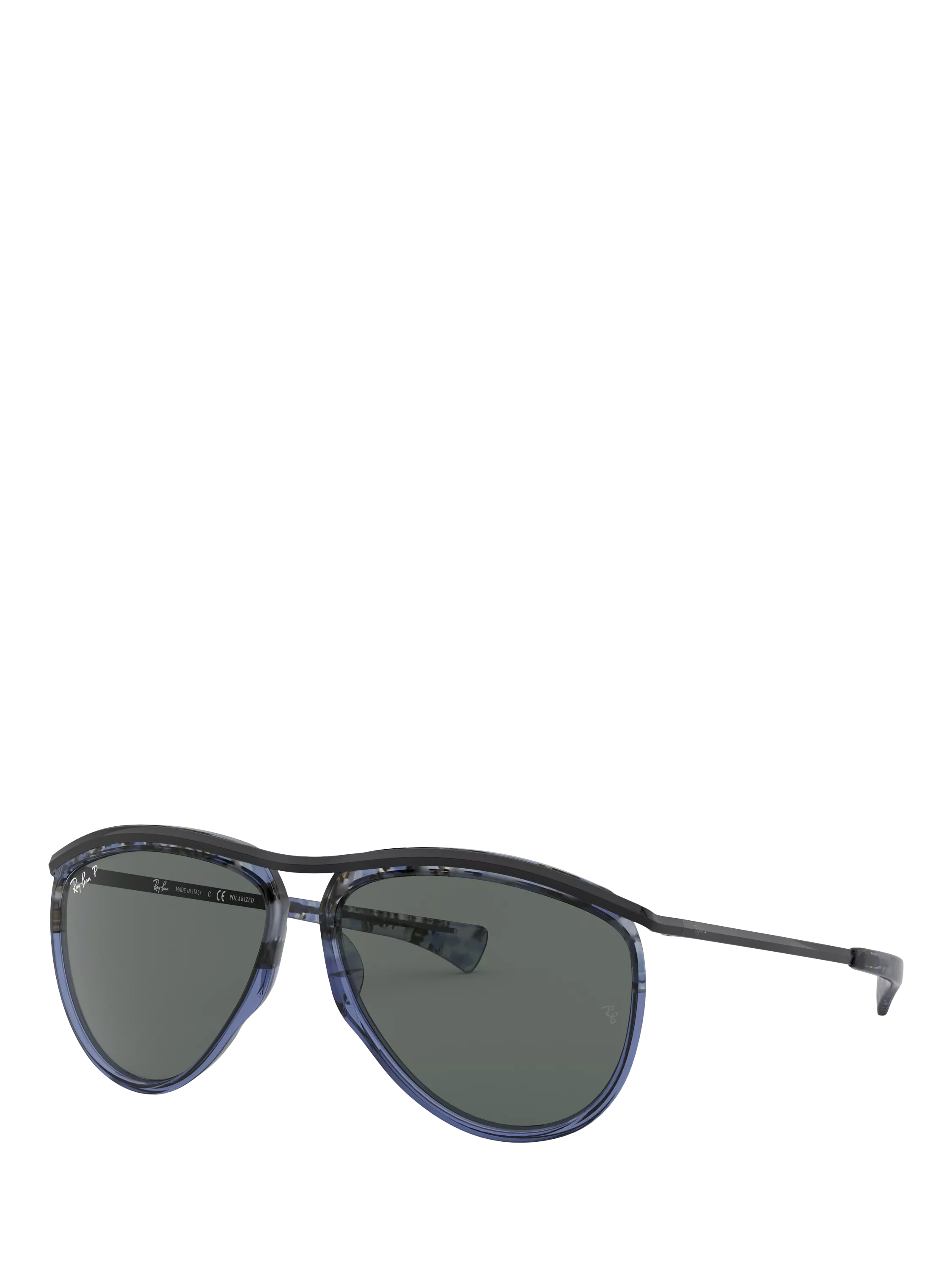 Ray-Ban RB2219 Men's Polarised Aviator Sunglasses