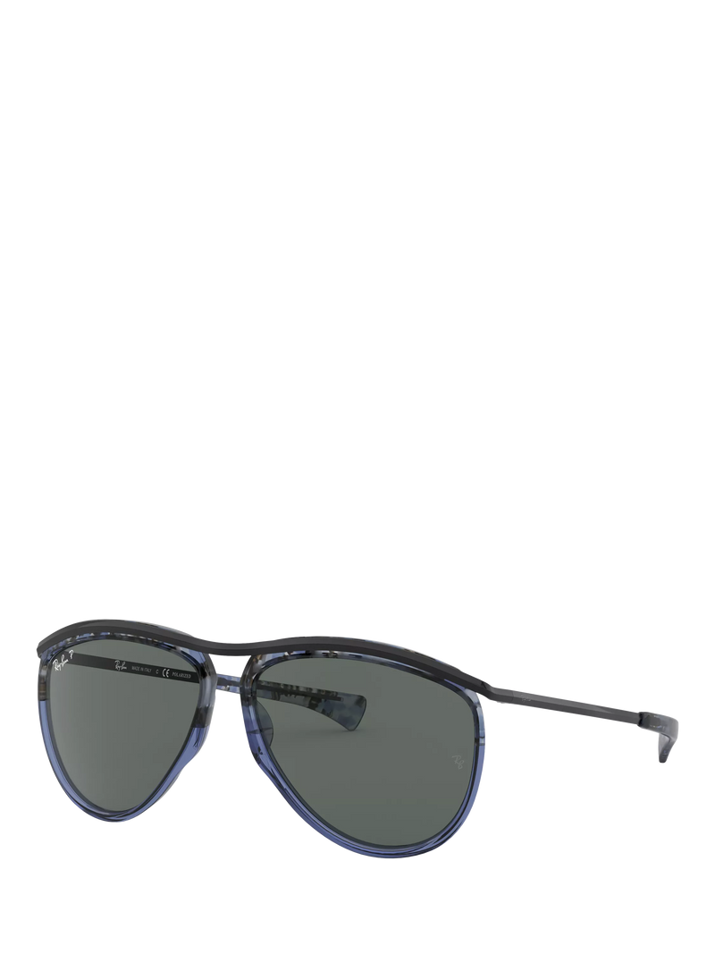 Ray-Ban RB2219 Men's Polarised Aviator Sunglasses