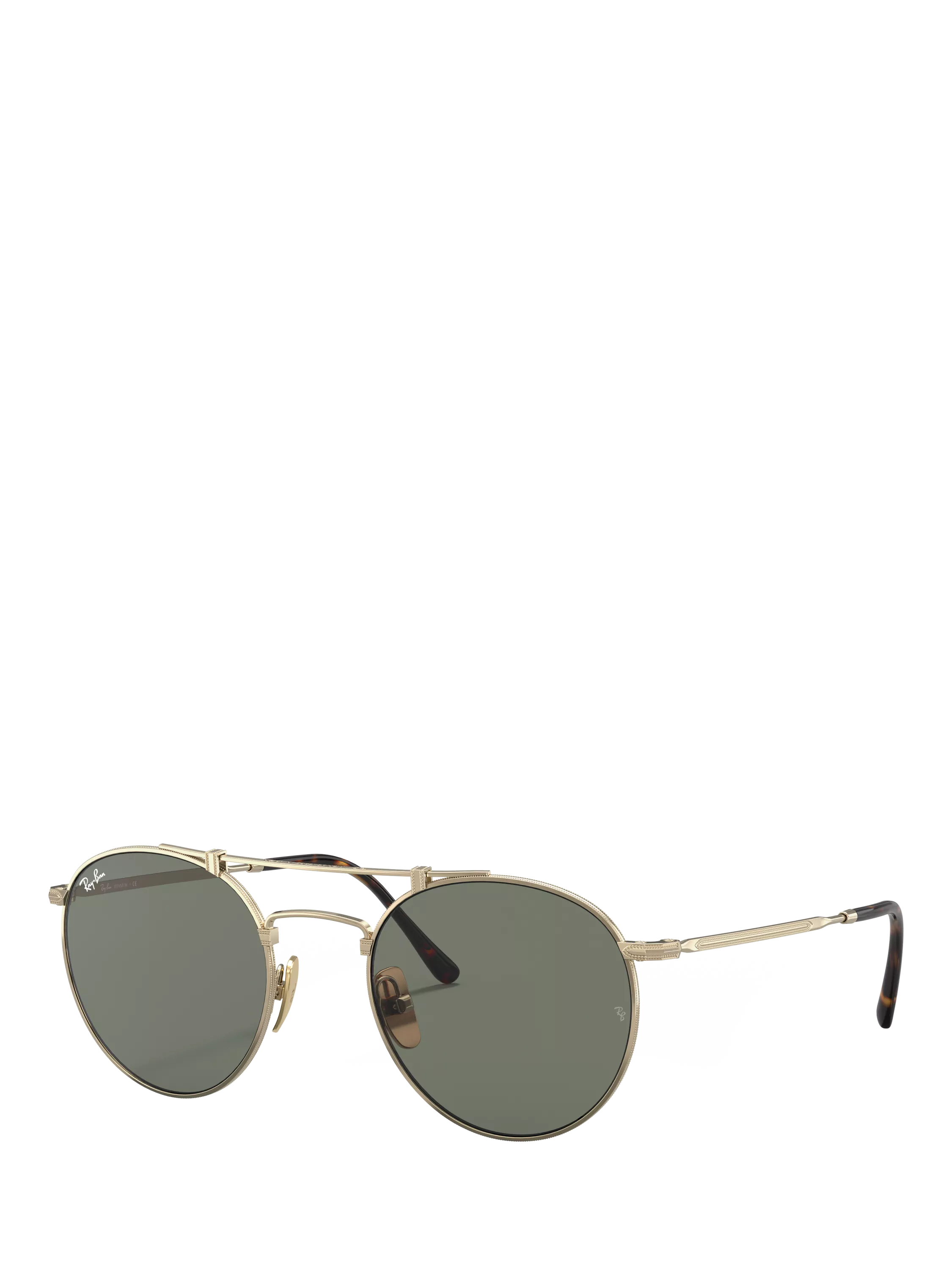 Ray-Ban round gold sunglasses 50mm (British brand)